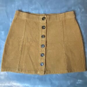 Rue21 Camel Corduroy Skirt